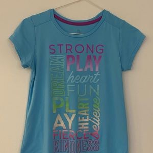 Girls Target Athletic Tee